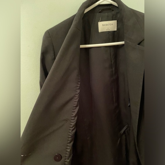Babaton Leonard Blazer black Double-breasted blazer size 2 - Picture 12 of 14